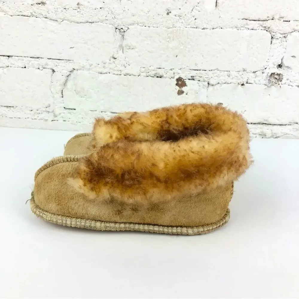 Handmade The Wool Shed Sheering Lined Leather Booties